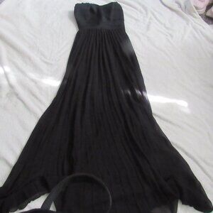 B.Darlin Long Dress Black Size 3/4 USED